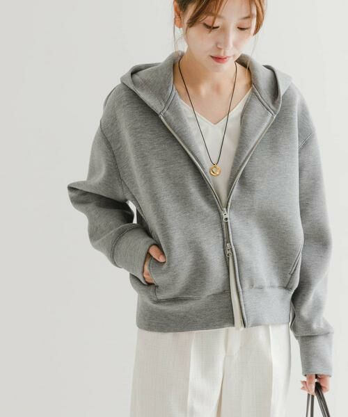 URBAN RESEARCH ROSSO / アーバンリサーチ ロッソ パーカー | ダブルジップダンボールパーカー | 詳細18