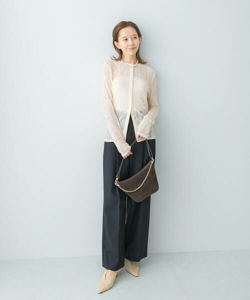 URBAN RESEARCH ROSSO / アーバンリサーチ ロッソ Tシャツ | ラメレースカットソー | 詳細4