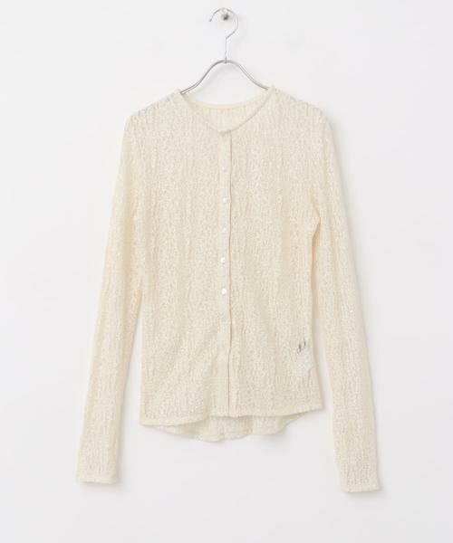 URBAN RESEARCH ROSSO / アーバンリサーチ ロッソ Tシャツ | ラメレースカットソー | 詳細8