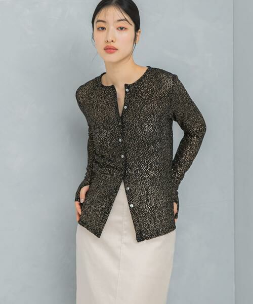 URBAN RESEARCH ROSSO / アーバンリサーチ ロッソ Tシャツ | ラメレースカットソー | 詳細10