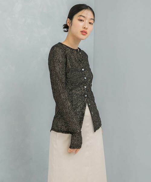 URBAN RESEARCH ROSSO / アーバンリサーチ ロッソ Tシャツ | ラメレースカットソー | 詳細11