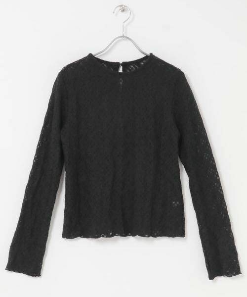 URBAN RESEARCH ROSSO / アーバンリサーチ ロッソ Tシャツ | F by ROSSO　起毛ストレッチレースプルオーバー | 詳細19