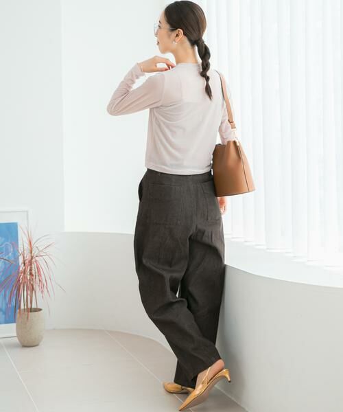 URBAN RESEARCH ROSSO / アーバンリサーチ ロッソ カーディガン・ボレロ | F by ROSSO　シアーリブベロアコンパクトカーディガン | 詳細17