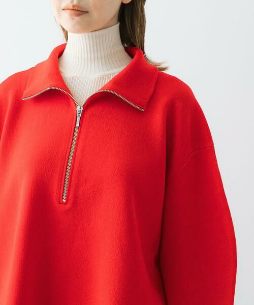 URBAN RESEARCH ROSSO / アーバンリサーチ ロッソ ニット・セーター | ハーフジップニット | 詳細13