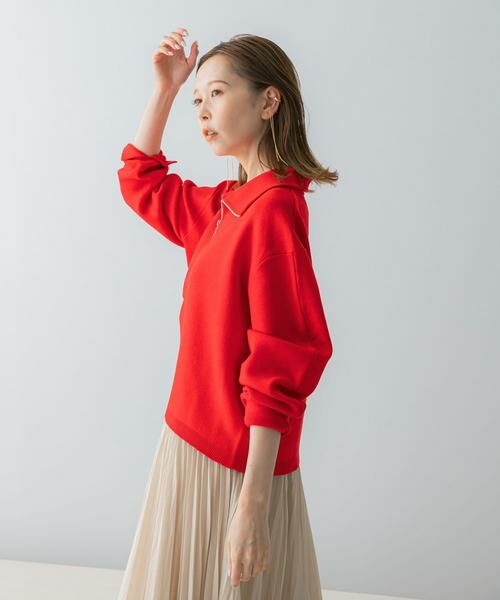 URBAN RESEARCH ROSSO / アーバンリサーチ ロッソ ニット・セーター | ハーフジップニット | 詳細2