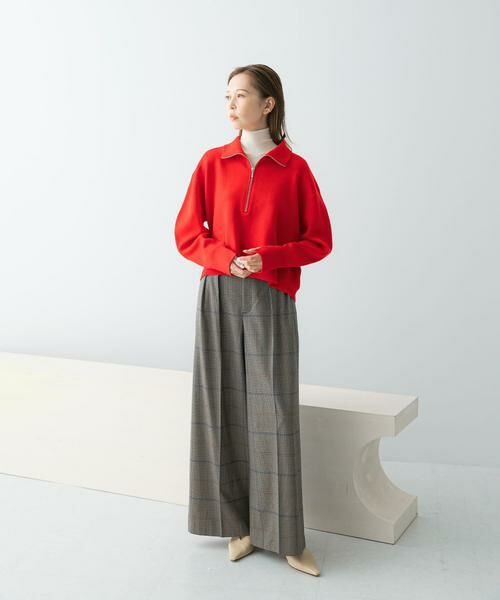 URBAN RESEARCH ROSSO / アーバンリサーチ ロッソ ニット・セーター | ハーフジップニット | 詳細6