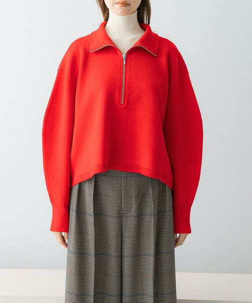 URBAN RESEARCH ROSSO / アーバンリサーチ ロッソ ニット・セーター | ハーフジップニット | 詳細8