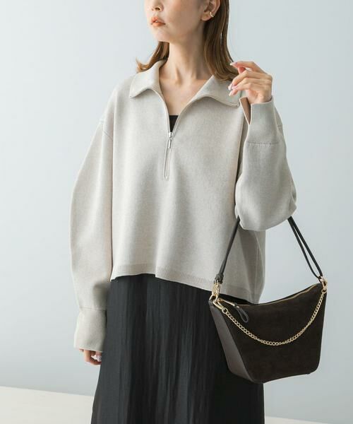 URBAN RESEARCH ROSSO / アーバンリサーチ ロッソ ニット・セーター | ハーフジップニット | 詳細20