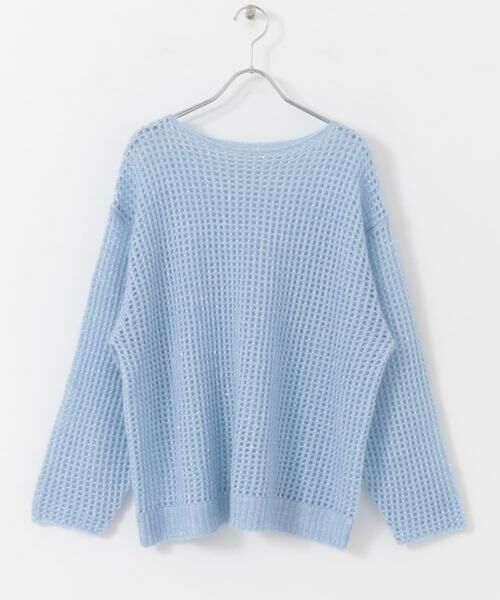 URBAN RESEARCH ROSSO / アーバンリサーチ ロッソ ニット・セーター | スパンコールシアーニット | 詳細7