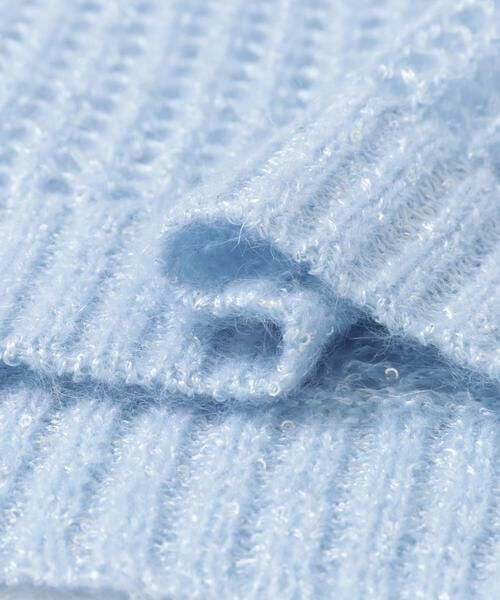 URBAN RESEARCH ROSSO / アーバンリサーチ ロッソ ニット・セーター | スパンコールシアーニット | 詳細9