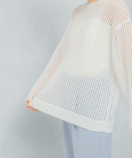 URBAN RESEARCH ROSSO / アーバンリサーチ ロッソ ニット・セーター | スパンコールシアーニット | 詳細23