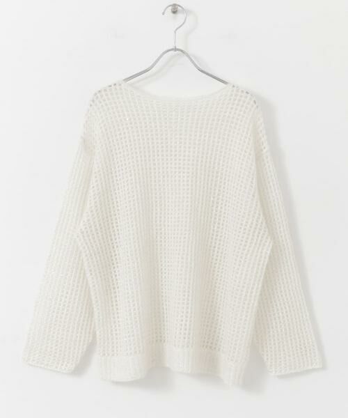 URBAN RESEARCH ROSSO / アーバンリサーチ ロッソ ニット・セーター | スパンコールシアーニット | 詳細25