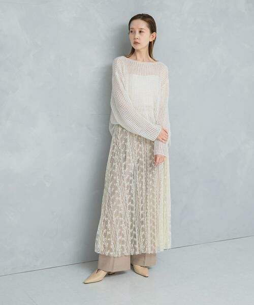 URBAN RESEARCH ROSSO / アーバンリサーチ ロッソ ニット・セーター | スパンコールシアーニット | 詳細14