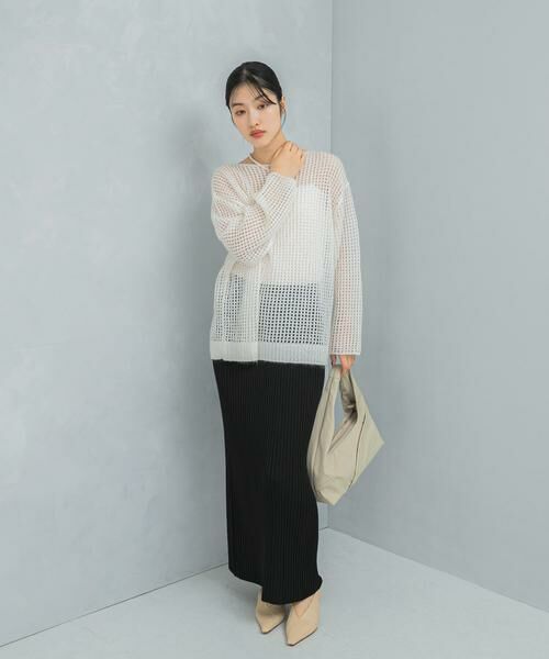 URBAN RESEARCH ROSSO / アーバンリサーチ ロッソ ニット・セーター | スパンコールシアーニット | 詳細16