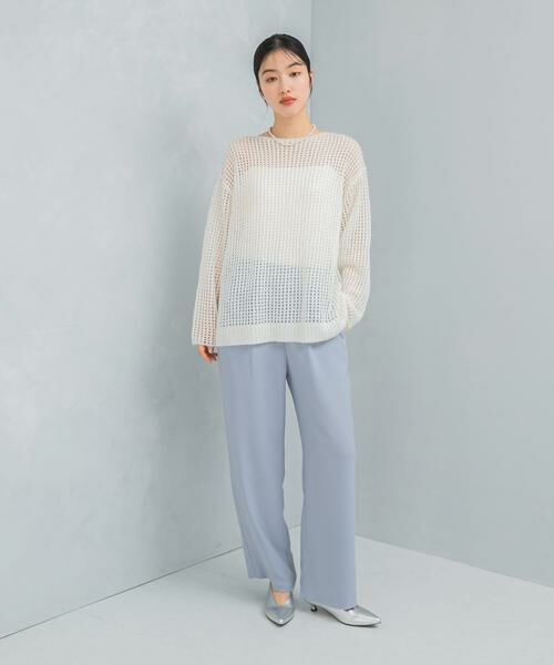 URBAN RESEARCH ROSSO / アーバンリサーチ ロッソ ニット・セーター | スパンコールシアーニット | 詳細17