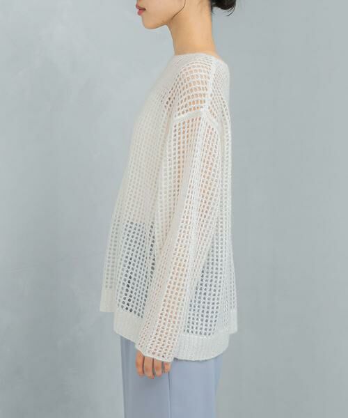 URBAN RESEARCH ROSSO / アーバンリサーチ ロッソ ニット・セーター | スパンコールシアーニット | 詳細20