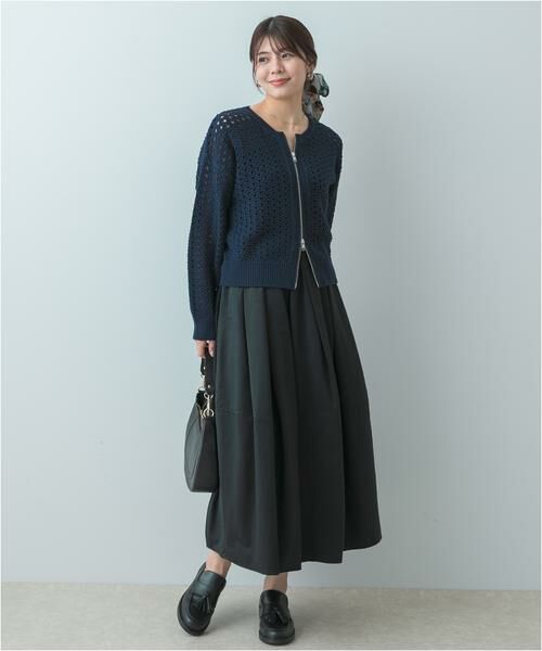 URBAN RESEARCH ROSSO / アーバンリサーチ ロッソ カーディガン・ボレロ | F by ROSSO　柄編みZIPカーディガン | 詳細16