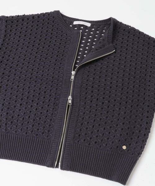 URBAN RESEARCH ROSSO / アーバンリサーチ ロッソ カーディガン・ボレロ | F by ROSSO　柄編みZIPカーディガン | 詳細18
