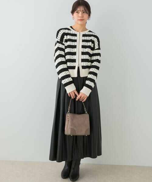 URBAN RESEARCH ROSSO / アーバンリサーチ ロッソ カーディガン・ボレロ | F by ROSSO　柄編みZIPカーディガン | 詳細25