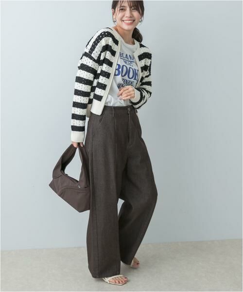 URBAN RESEARCH ROSSO / アーバンリサーチ ロッソ カーディガン・ボレロ | F by ROSSO　柄編みZIPカーディガン | 詳細29