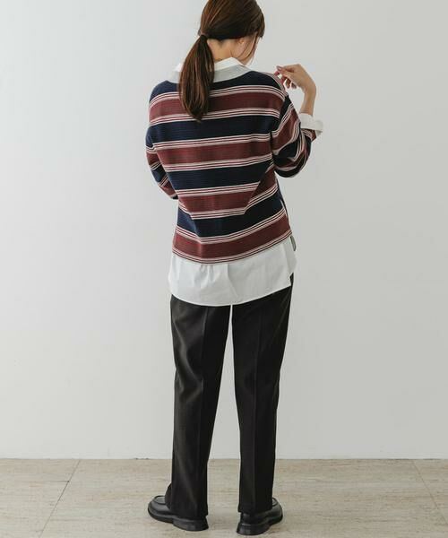 URBAN RESEARCH ROSSO / アーバンリサーチ ロッソ ニット・セーター | F by ROSSO　ラガーニットプルオーバー | 詳細6