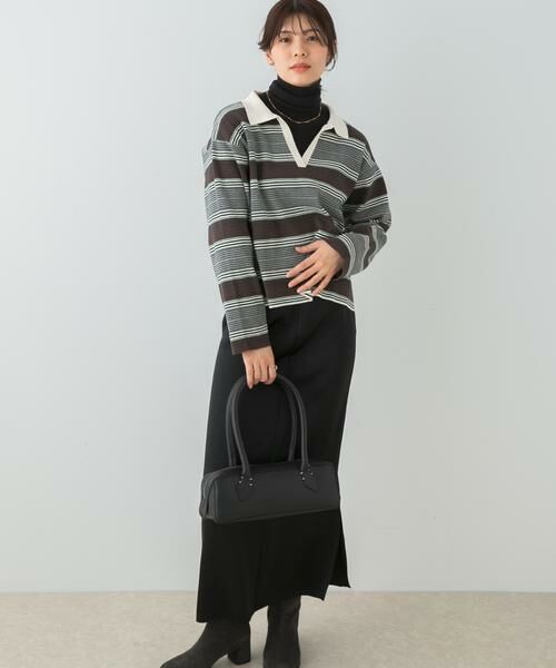 URBAN RESEARCH ROSSO / アーバンリサーチ ロッソ ニット・セーター | F by ROSSO　ラガーニットプルオーバー | 詳細22