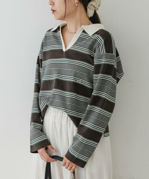 URBAN RESEARCH ROSSO / アーバンリサーチ ロッソ ニット・セーター | F by ROSSO　ラガーニットプルオーバー | 詳細23