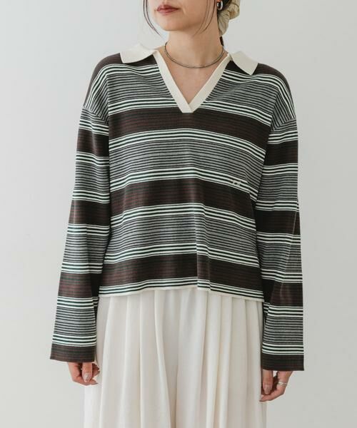 URBAN RESEARCH ROSSO / アーバンリサーチ ロッソ ニット・セーター | F by ROSSO　ラガーニットプルオーバー | 詳細26