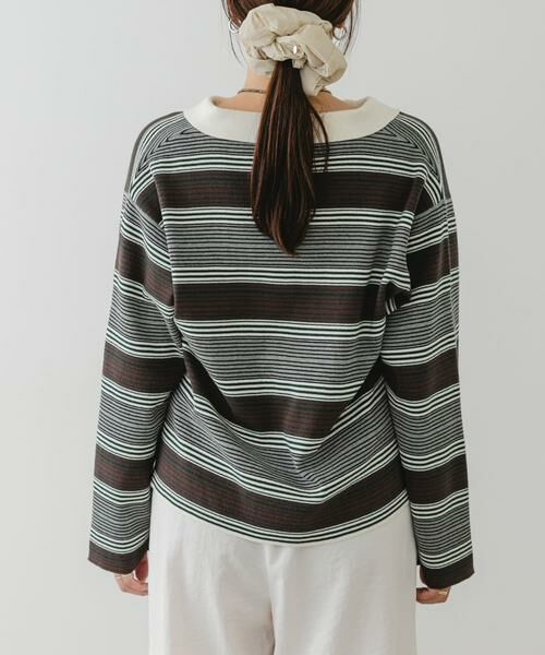 URBAN RESEARCH ROSSO / アーバンリサーチ ロッソ ニット・セーター | F by ROSSO　ラガーニットプルオーバー | 詳細27