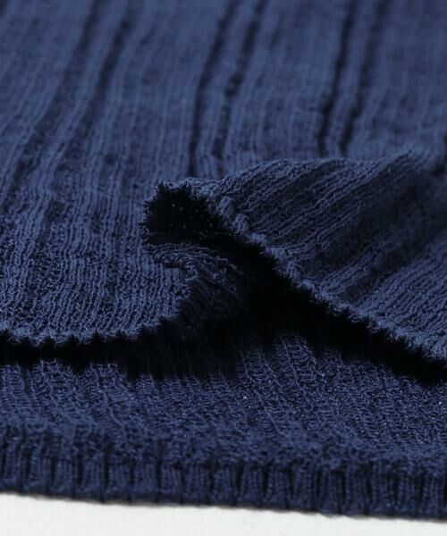 URBAN RESEARCH ROSSO / アーバンリサーチ ロッソ ニット・セーター | F by ROSSO　シアーリブ5分袖ニット | 詳細14