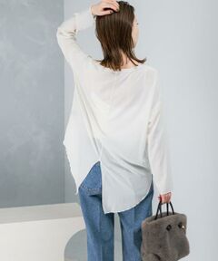 URBAN RESEARCH ROSSO / アーバンリサーチ ロッソ その他トップス | dolly-seanストレッチジョーゼットプルオーバー