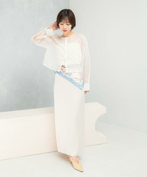 URBAN RESEARCH ROSSO / アーバンリサーチ ロッソ その他トップス | シアーメッシュドットプルオーバー | 詳細1