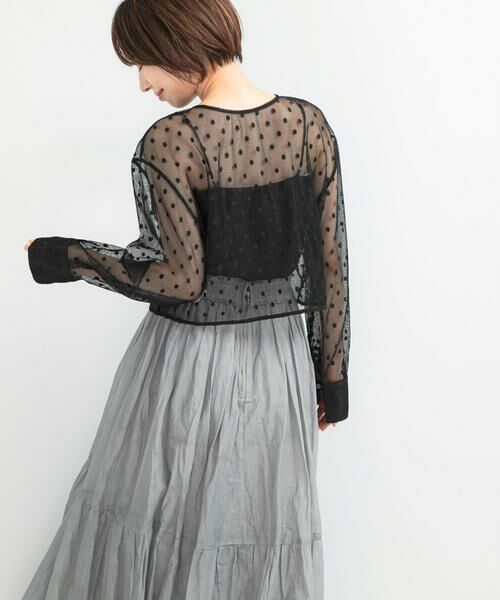 URBAN RESEARCH ROSSO / アーバンリサーチ ロッソ その他トップス | シアーメッシュドットプルオーバー | 詳細12