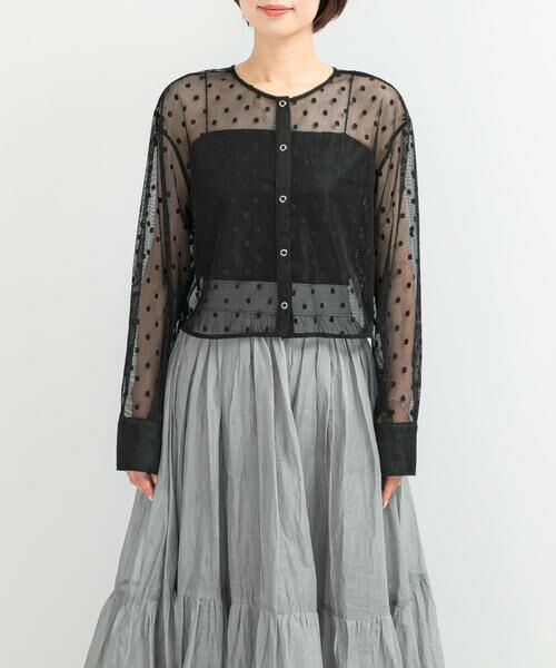 URBAN RESEARCH ROSSO / アーバンリサーチ ロッソ その他トップス | シアーメッシュドットプルオーバー | 詳細14