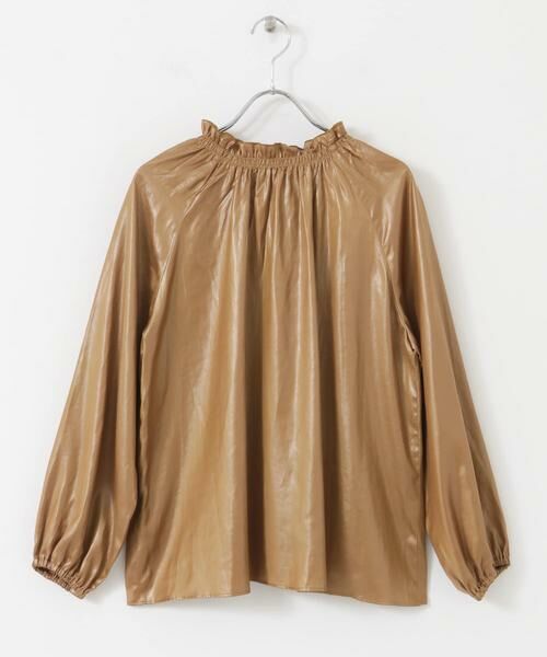 URBAN RESEARCH ROSSO / アーバンリサーチ ロッソ シャツ・ブラウス | グロッシー2WAYネックギャザーブラウス | 詳細8