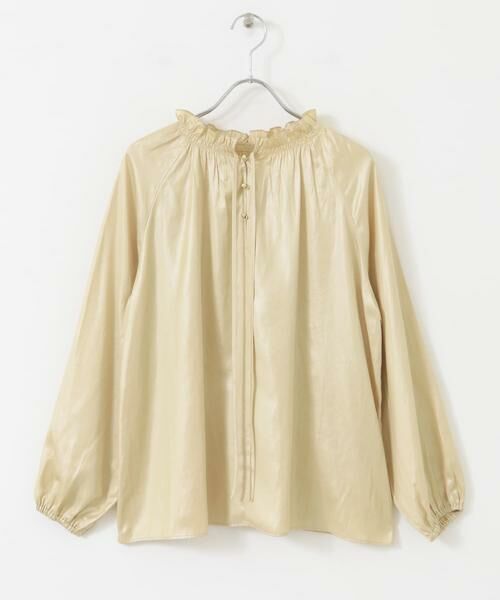 URBAN RESEARCH ROSSO / アーバンリサーチ ロッソ シャツ・ブラウス | グロッシー2WAYネックギャザーブラウス | 詳細17