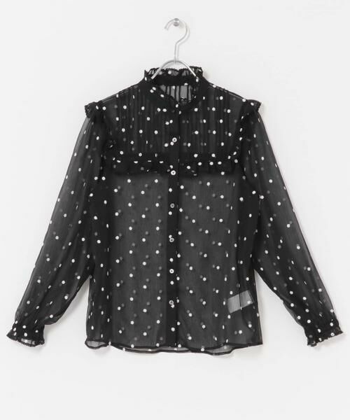 URBAN RESEARCH ROSSO / アーバンリサーチ ロッソ シャツ・ブラウス | 『WEB限定』フラワー刺繍フリルネックブラウス | 詳細14