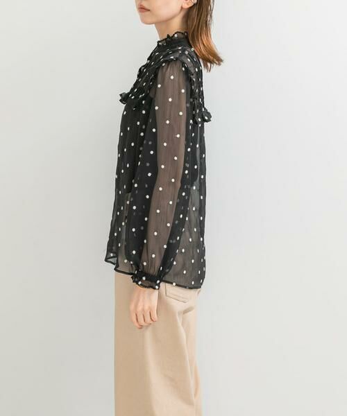 URBAN RESEARCH ROSSO / アーバンリサーチ ロッソ シャツ・ブラウス | 『WEB限定』フラワー刺繍フリルネックブラウス | 詳細8