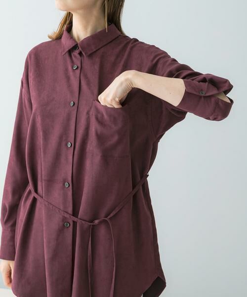 URBAN RESEARCH ROSSO / アーバンリサーチ ロッソ シャツ・ブラウス | ピーチタッチデザインシャツ | 詳細10