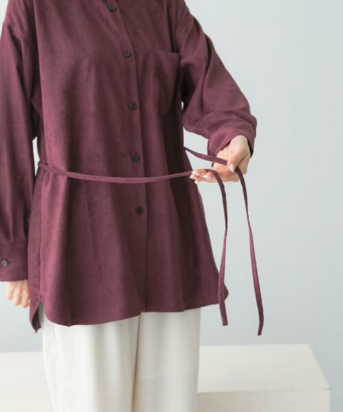 URBAN RESEARCH ROSSO / アーバンリサーチ ロッソ シャツ・ブラウス | ピーチタッチデザインシャツ | 詳細12