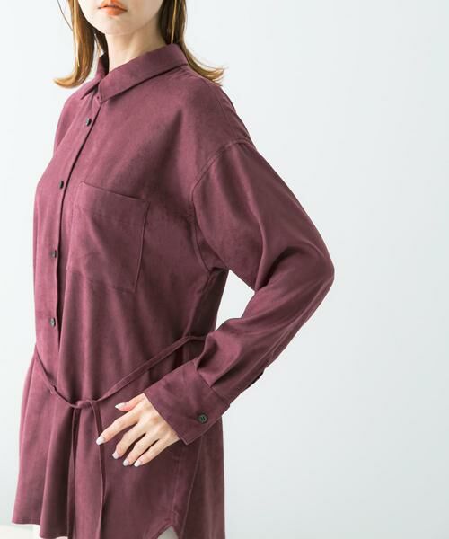 URBAN RESEARCH ROSSO / アーバンリサーチ ロッソ シャツ・ブラウス | ピーチタッチデザインシャツ | 詳細9