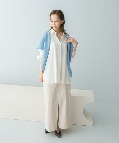 URBAN RESEARCH ROSSO / アーバンリサーチ ロッソ シャツ・ブラウス | ピーチタッチデザインシャツ | 詳細21