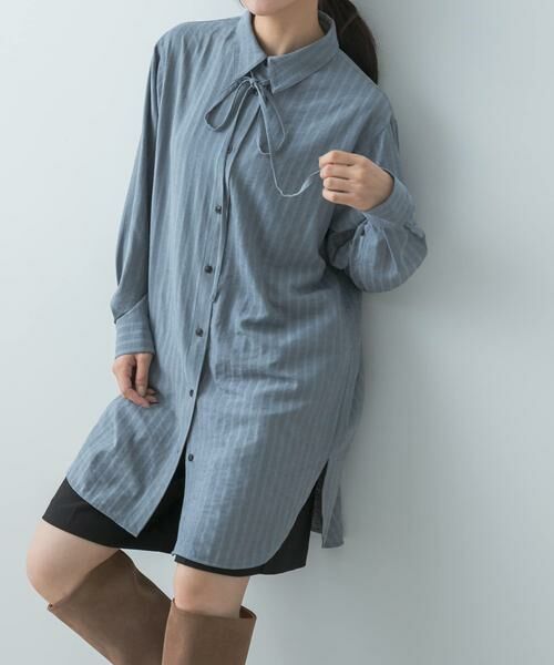 URBAN RESEARCH ROSSO / アーバンリサーチ ロッソ シャツ・ブラウス | F by ROSSO　マルチWAYスエードタッチシャツ | 詳細4