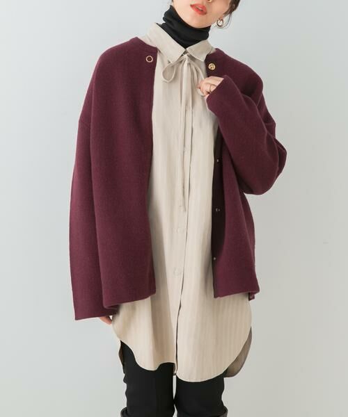 URBAN RESEARCH ROSSO / アーバンリサーチ ロッソ シャツ・ブラウス | F by ROSSO　マルチWAYスエードタッチシャツ | 詳細14