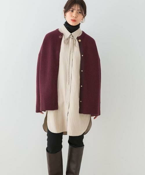 URBAN RESEARCH ROSSO / アーバンリサーチ ロッソ シャツ・ブラウス | F by ROSSO　マルチWAYスエードタッチシャツ | 詳細15