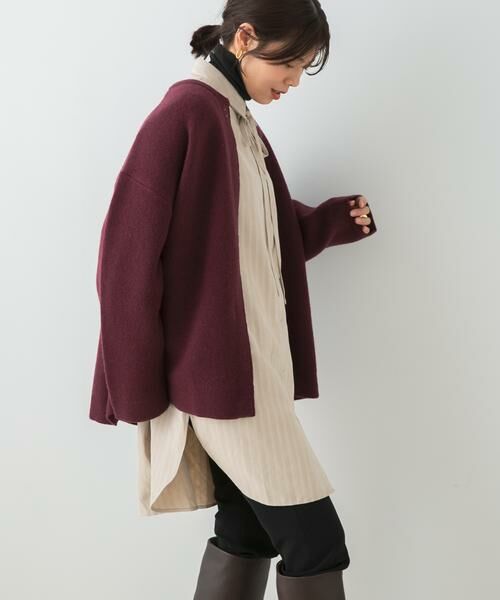 URBAN RESEARCH ROSSO / アーバンリサーチ ロッソ シャツ・ブラウス | F by ROSSO　マルチWAYスエードタッチシャツ | 詳細16