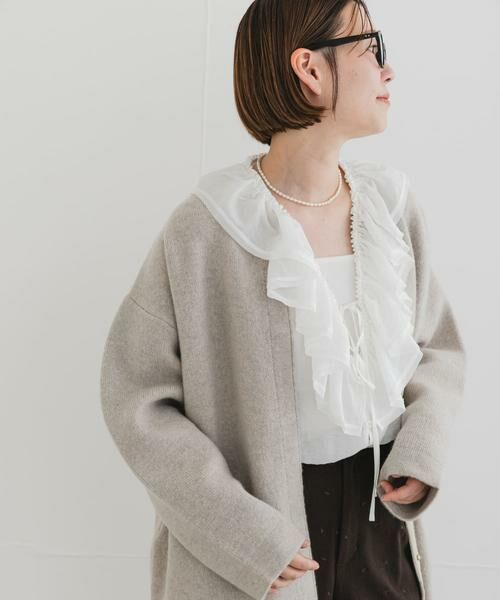 URBAN RESEARCH ROSSO / アーバンリサーチ ロッソ シャツ・ブラウス | F by ROSSO　フリルカラーシアーブラウス | 詳細2