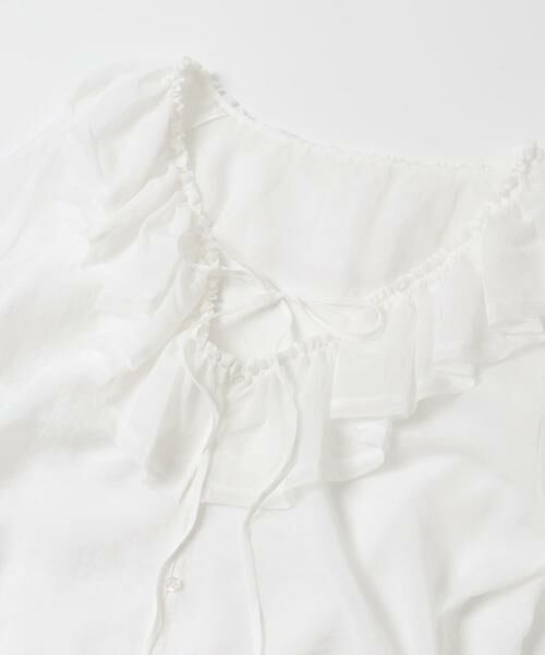 URBAN RESEARCH ROSSO / アーバンリサーチ ロッソ シャツ・ブラウス | F by ROSSO　フリルカラーシアーブラウス | 詳細9