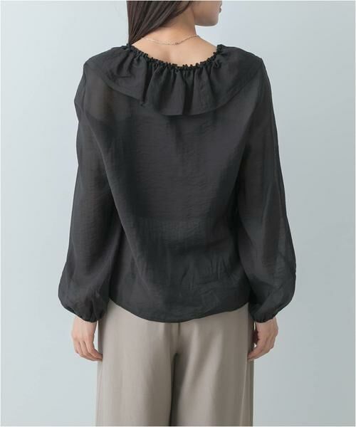 URBAN RESEARCH ROSSO / アーバンリサーチ ロッソ シャツ・ブラウス | F by ROSSO　フリルカラーシアーブラウス | 詳細19