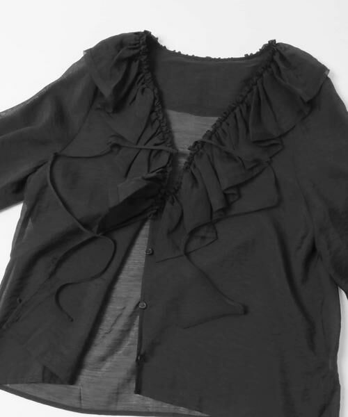 URBAN RESEARCH ROSSO / アーバンリサーチ ロッソ シャツ・ブラウス | F by ROSSO　フリルカラーシアーブラウス | 詳細21